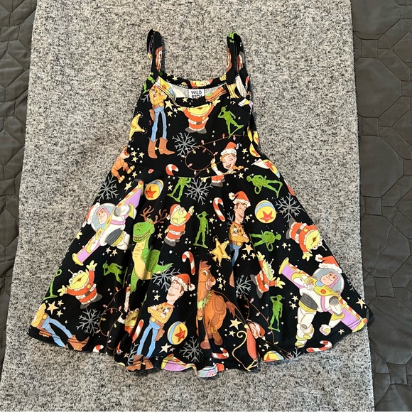 Like New WRK Toy Story Christmas Paisley Dress